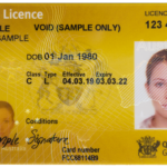"Genuine Queensland (QLD) driving license document with official design and holographic features, provided by EasyLicenseOnline.com."